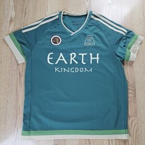 Box Lunch Avatar The Last Air Bender Jersey Mens Xl Earth Bending Badgers Shirt